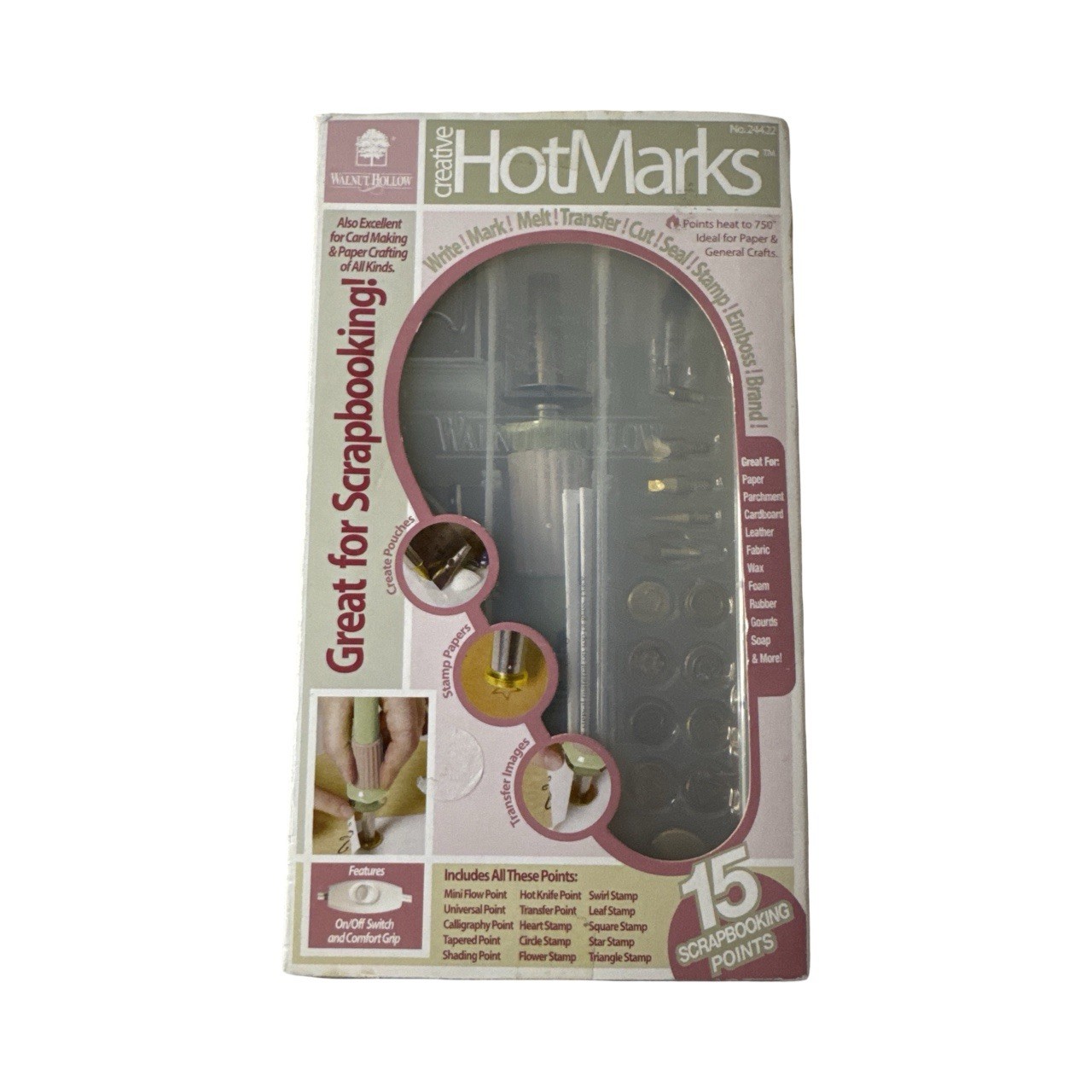Creative Hot Marks Scrapbooking Tool - Mark, Seal, Brand, Stamp, Cut Melt Knife