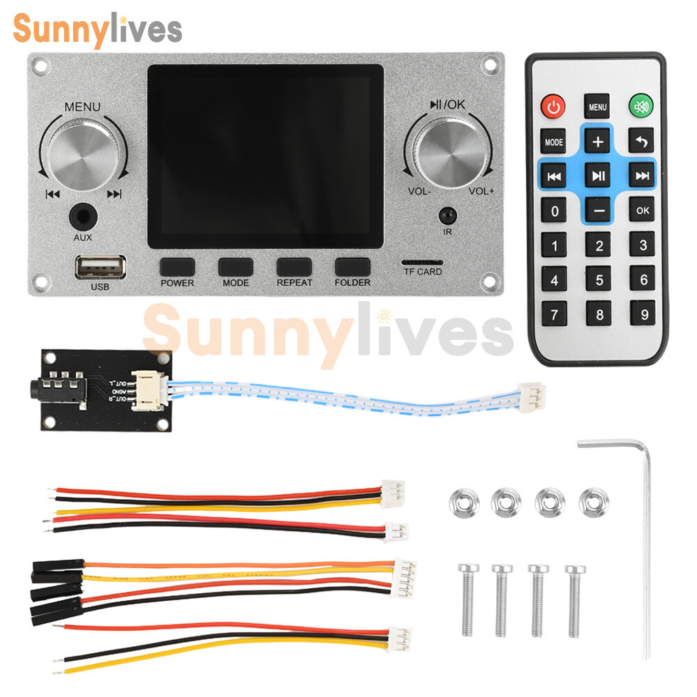 2.8-inch TFT Color Screen Bluetooth Decoder Lossless MP3 Audio Decoding Module