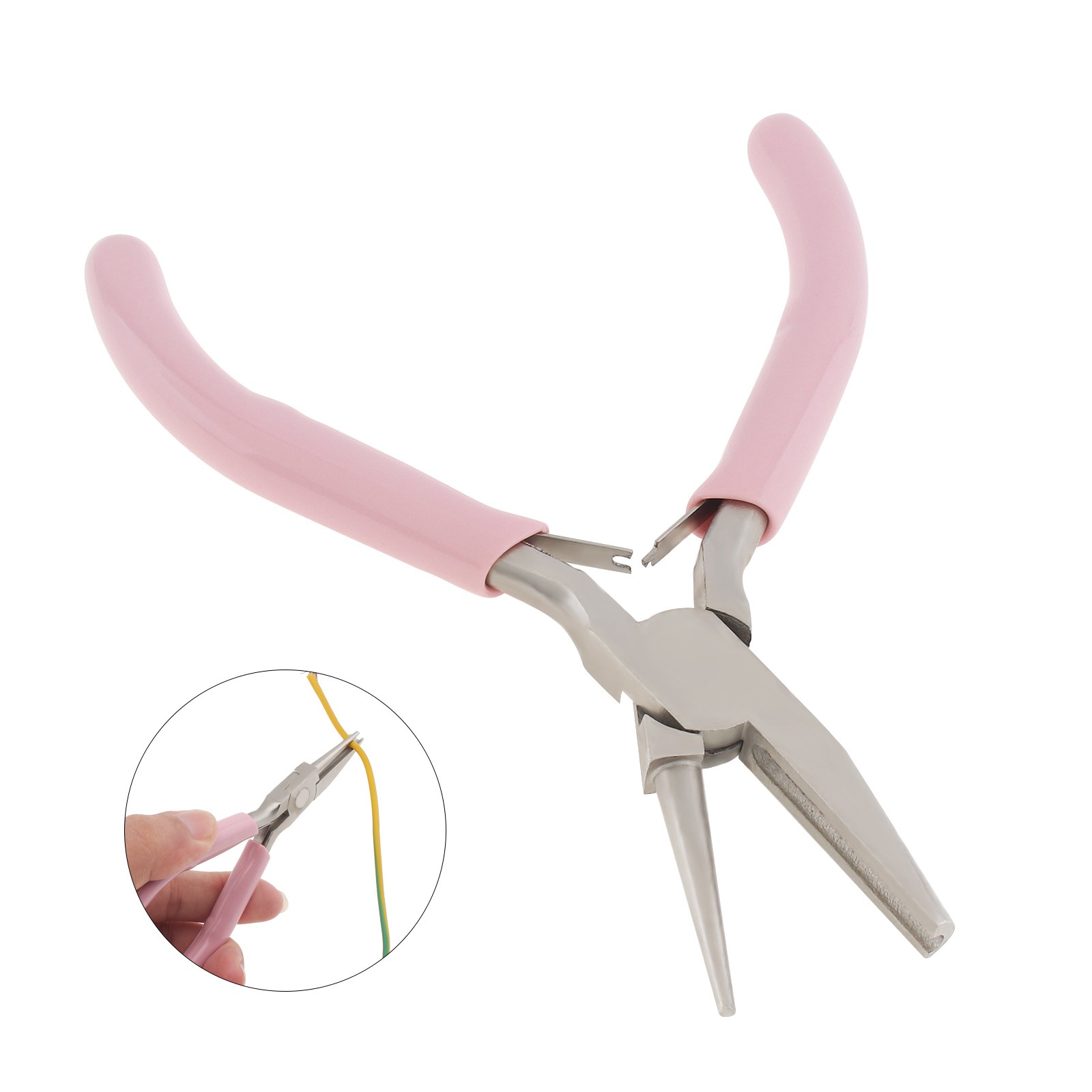 5 Inch Wire Looping Pliers Round Nose Pliers Winding Tool For DIY Jewelry Making