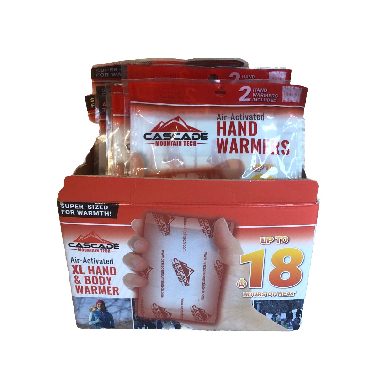 Lot of 17 Body & Hand  Warmers-11 XL Hand & Body, 5 Hand  &1 Body-Brand New