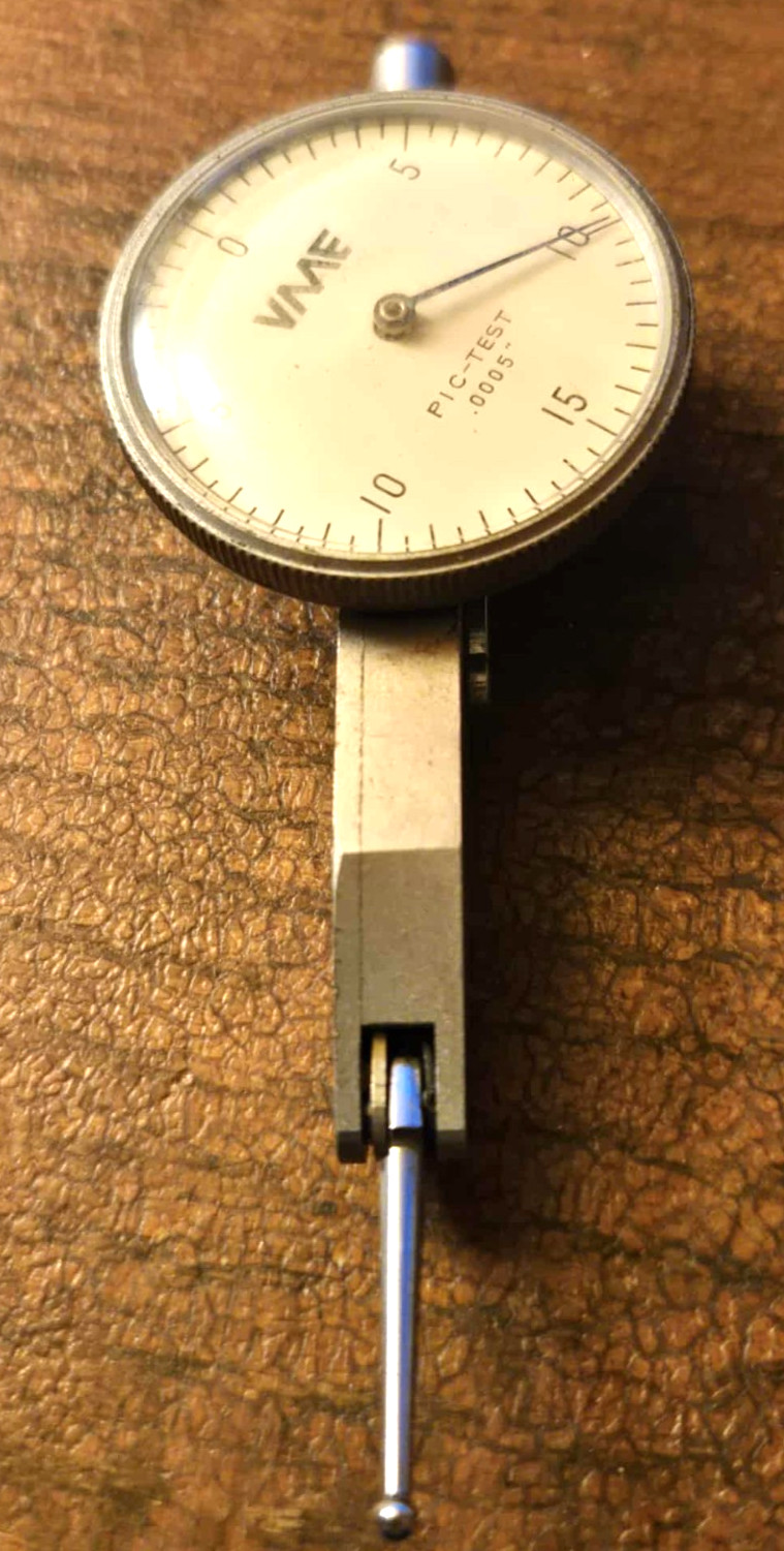 Vintage Modern Tools Pic-Test .0005" Dial Test Indicator Complete in Box Japan