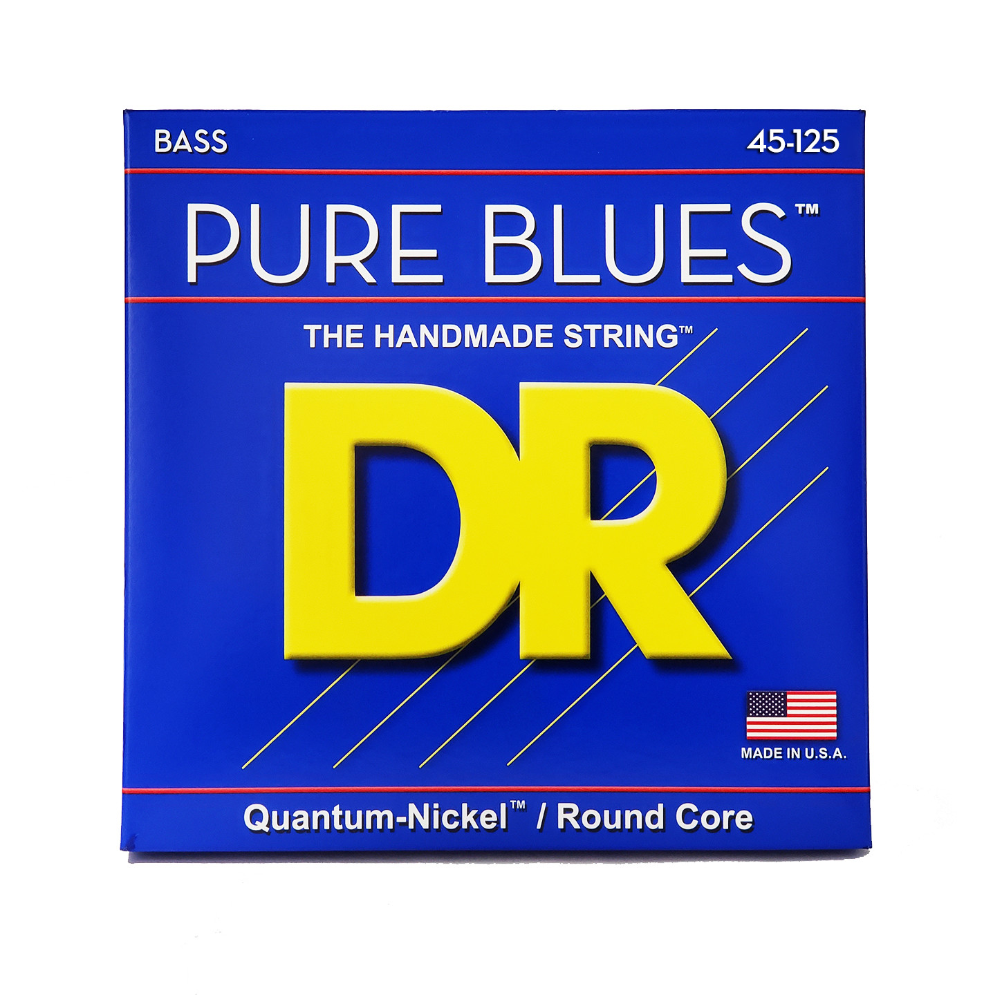 DR Strings Pure Blues Nickel 5-String Bass Strings Medium 45-125