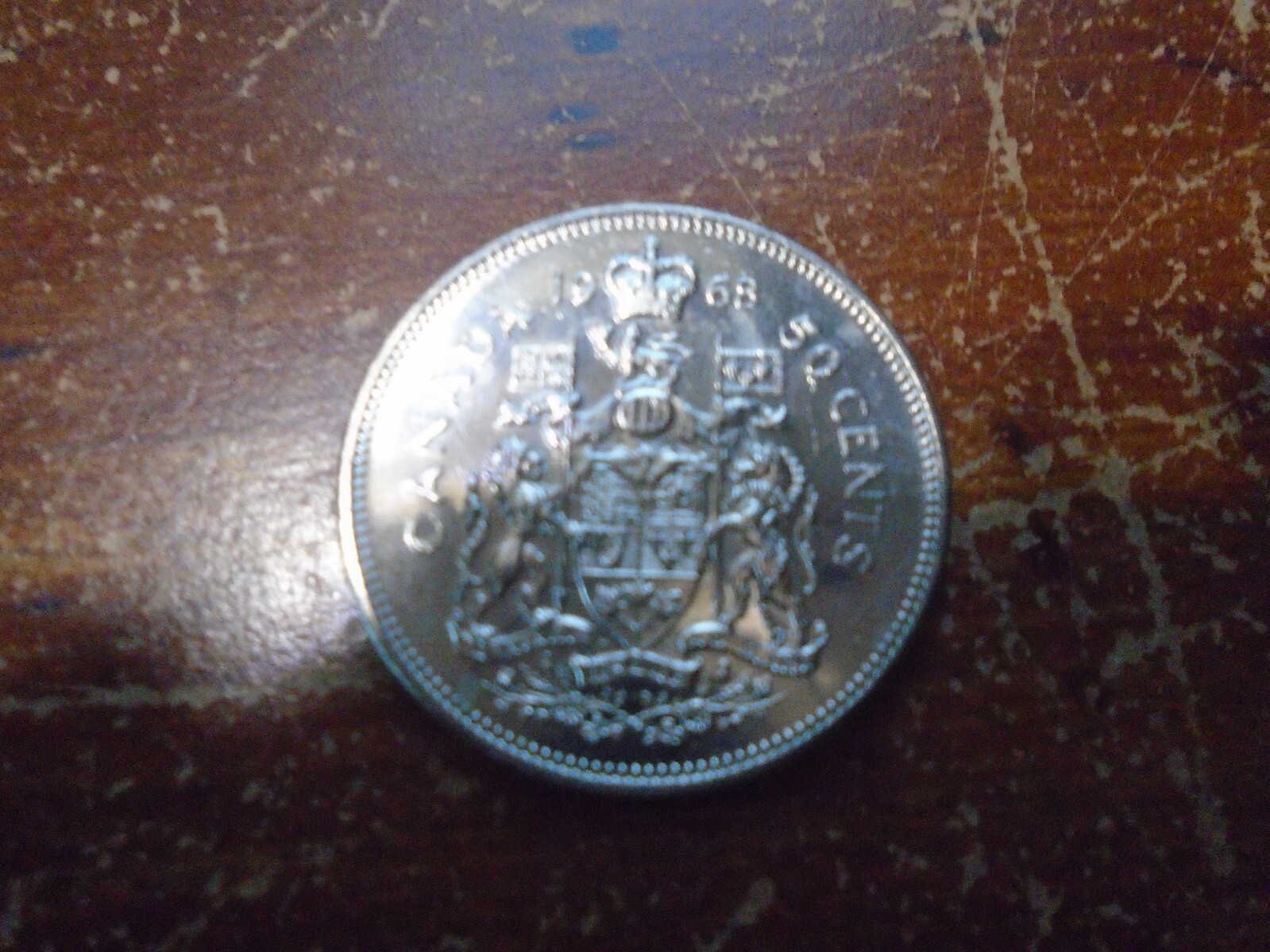 1968 Canadian Hall Dollar Proof Like.