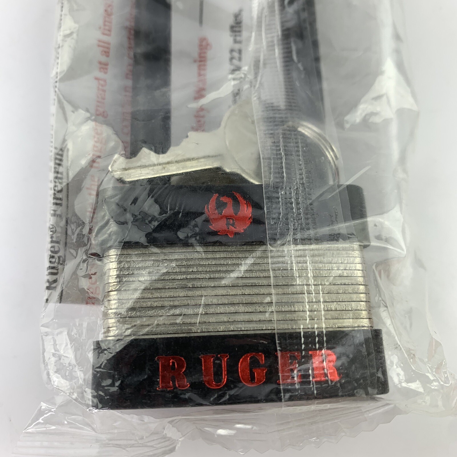 RUGER 5035 Firearm Gun Lock Padlock 5.25" With Keys