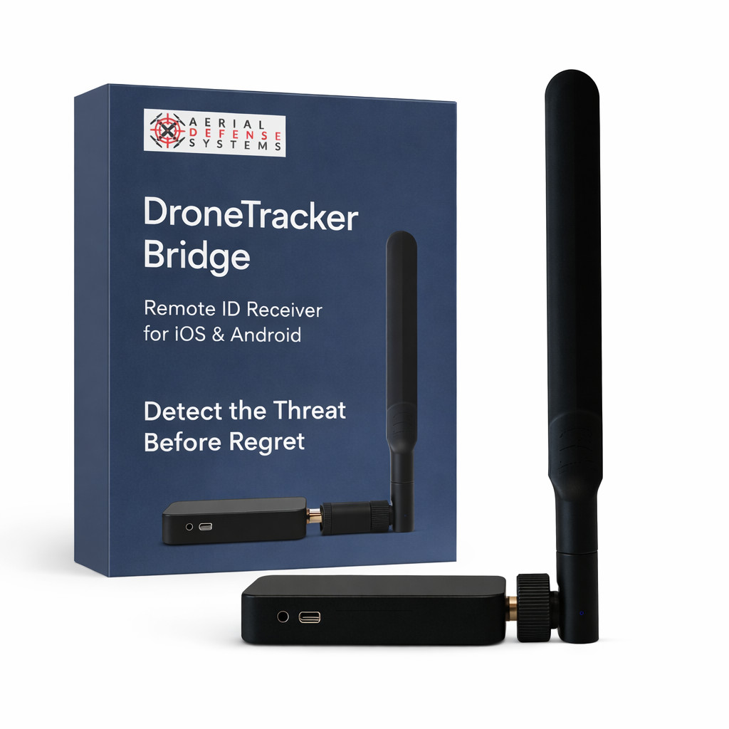 Drone and Pilot Detection Device –Handheld Remote ID Receiver for iOS & Android