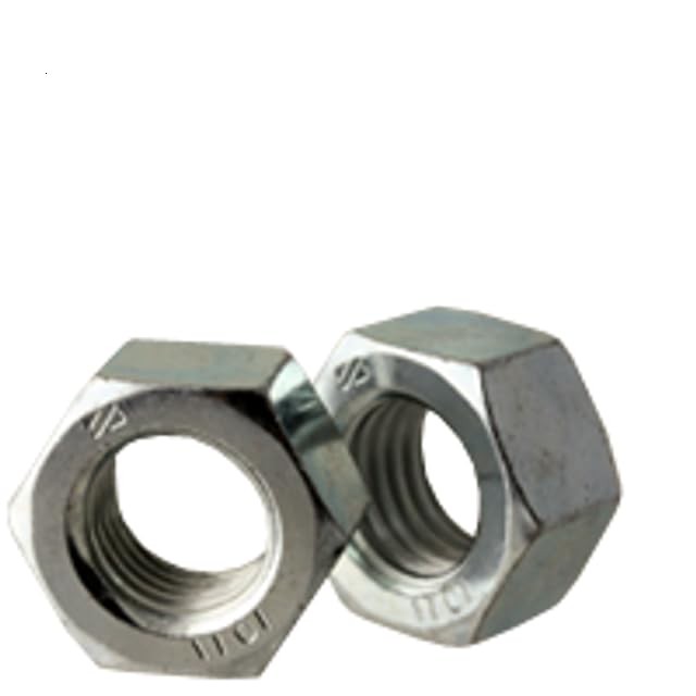 M18-1.50 Extra Fine Metric Hex Nuts (Pack of 5), Plated Steel, for Screws & B...