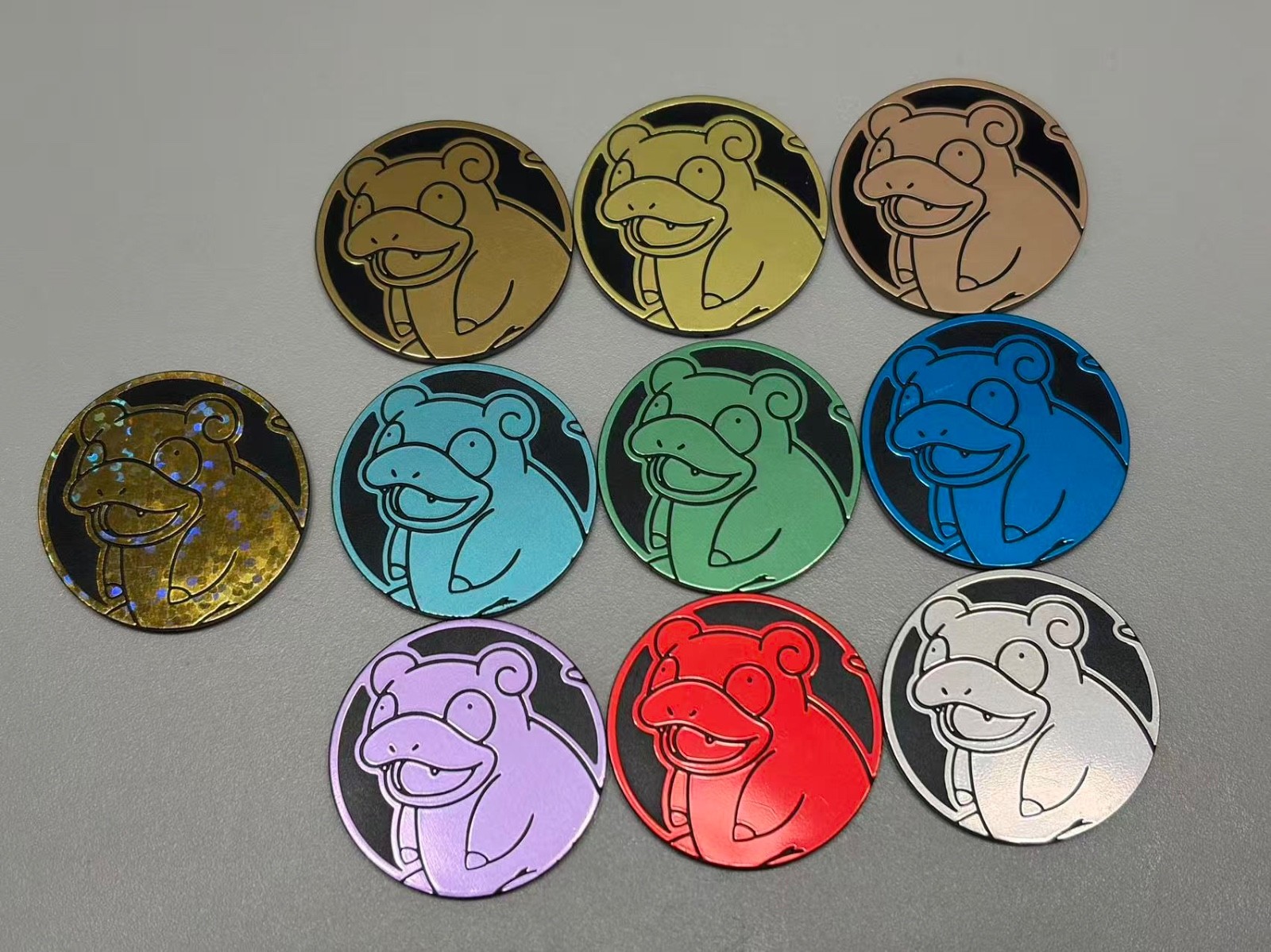 Pokemon TCG  Slowpoke  Plastic Medal 151 Chinese 2025 Rare