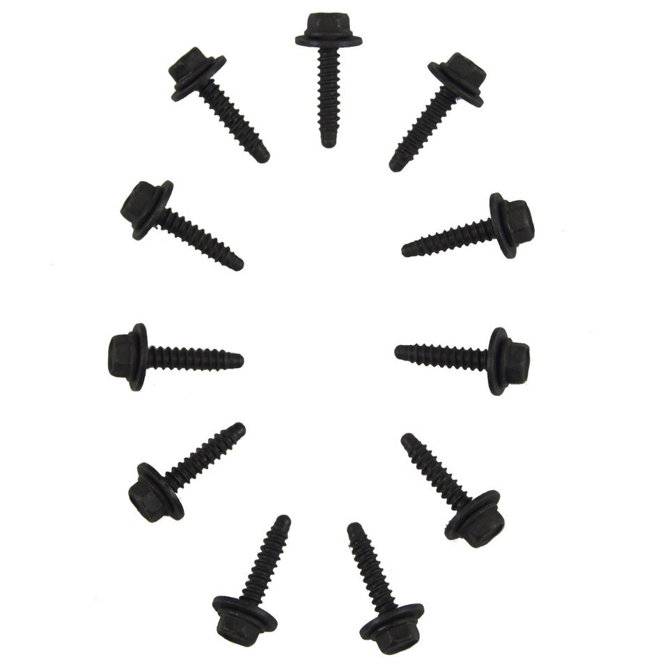GM Hex Head Screws W/Washer Pack of 11 New OEM M4.2 X 1.4 X 20 11589015 20430420