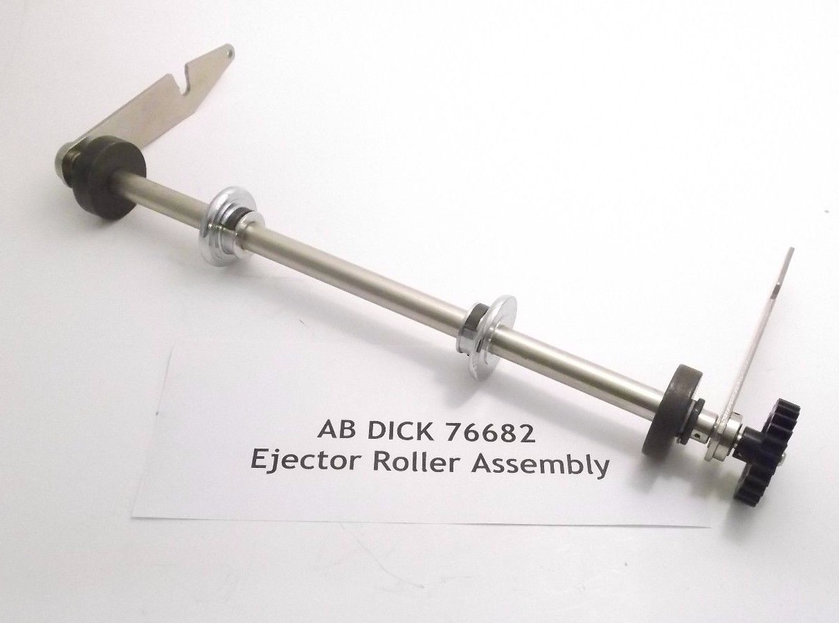 AB DICK 76682 Ejector Roller Assembly - Prepaid Shipping