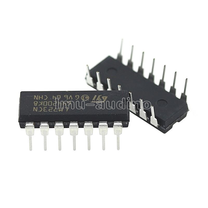 2pcs LM723CN LM723 Adjustable Voltage Regulator 2-37V 150m NEW