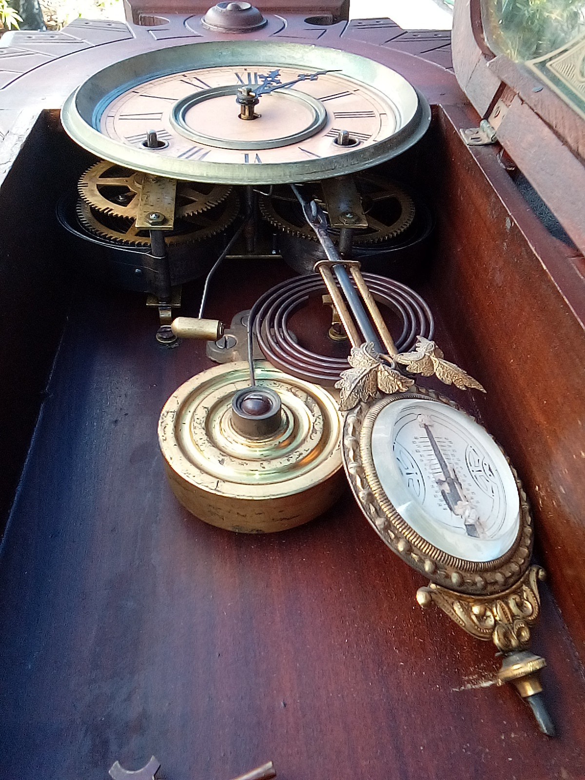 Antique Regulator Wall Clock