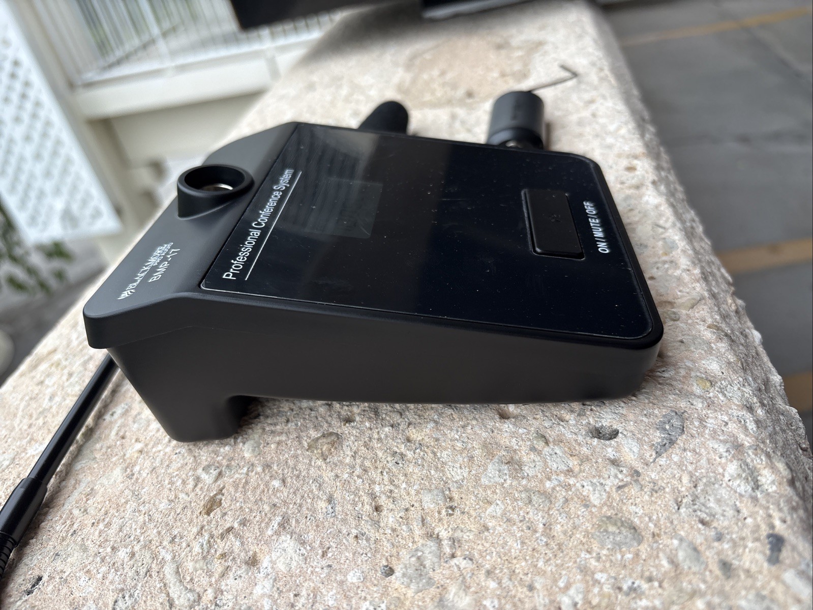 black more pro audio bmp 17 wireless microphone system
