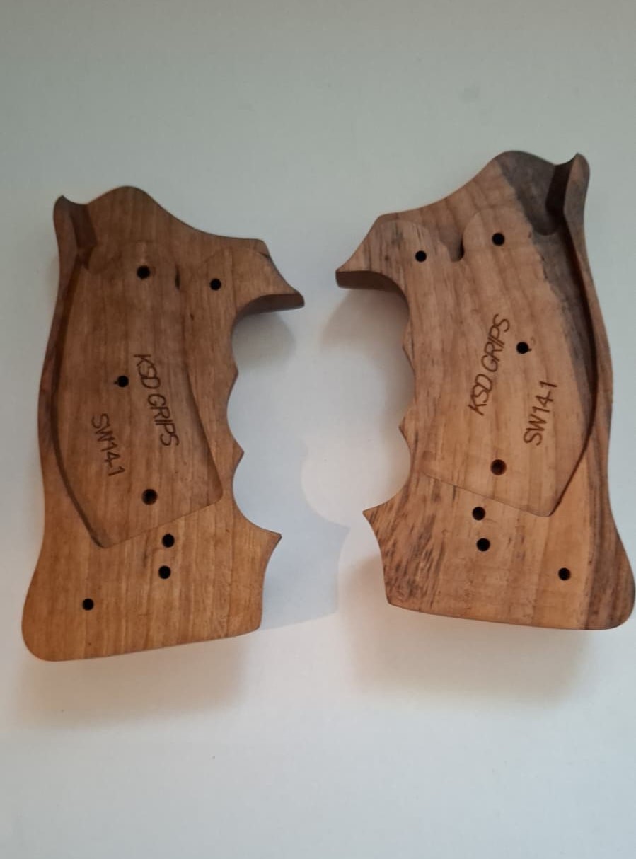 Gun Scale Grip - Smith & Wesson N-Frame - Round Butt Target grips
