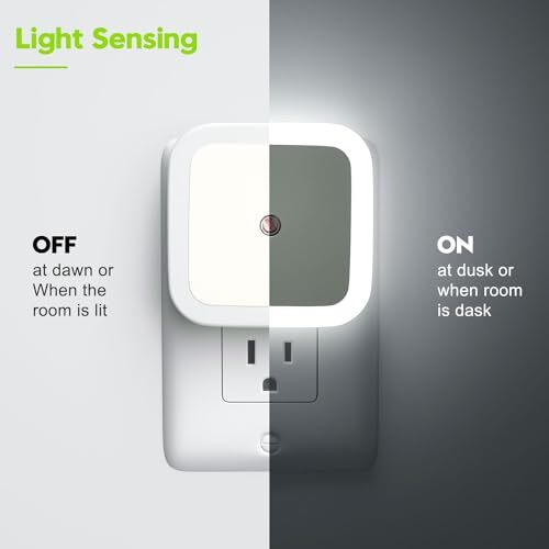Night Light, Night Lights Plug into Wall [4 Pack], Nightlight Led Cool White