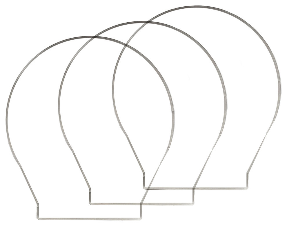 3D Blank Circle Acrylics for LED Lamp Base (Acrylic Only) (3 Pack)