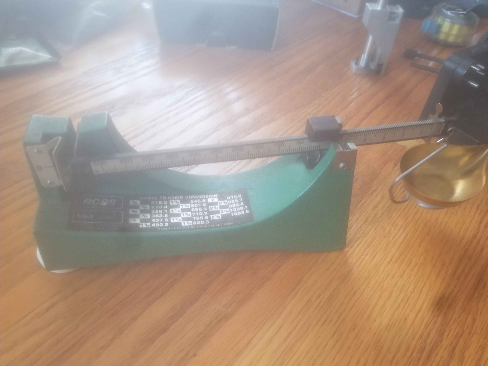 RCBS Model 5-0-2 Scale-(09069)-Factory NOS
