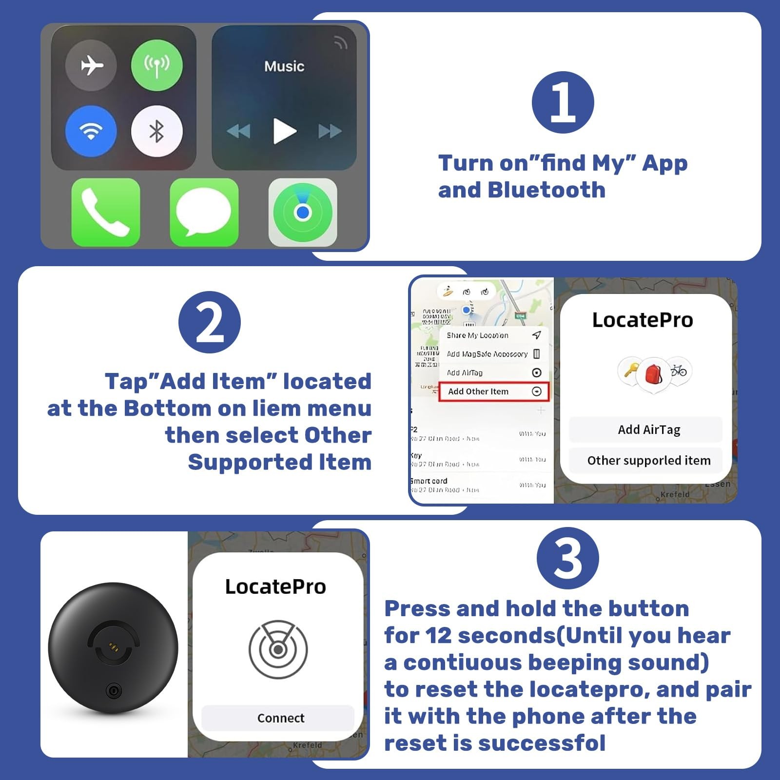 Hidden Magnetic Mini GPS Tracker for Vehicles – No Subscription GPS Device, R...