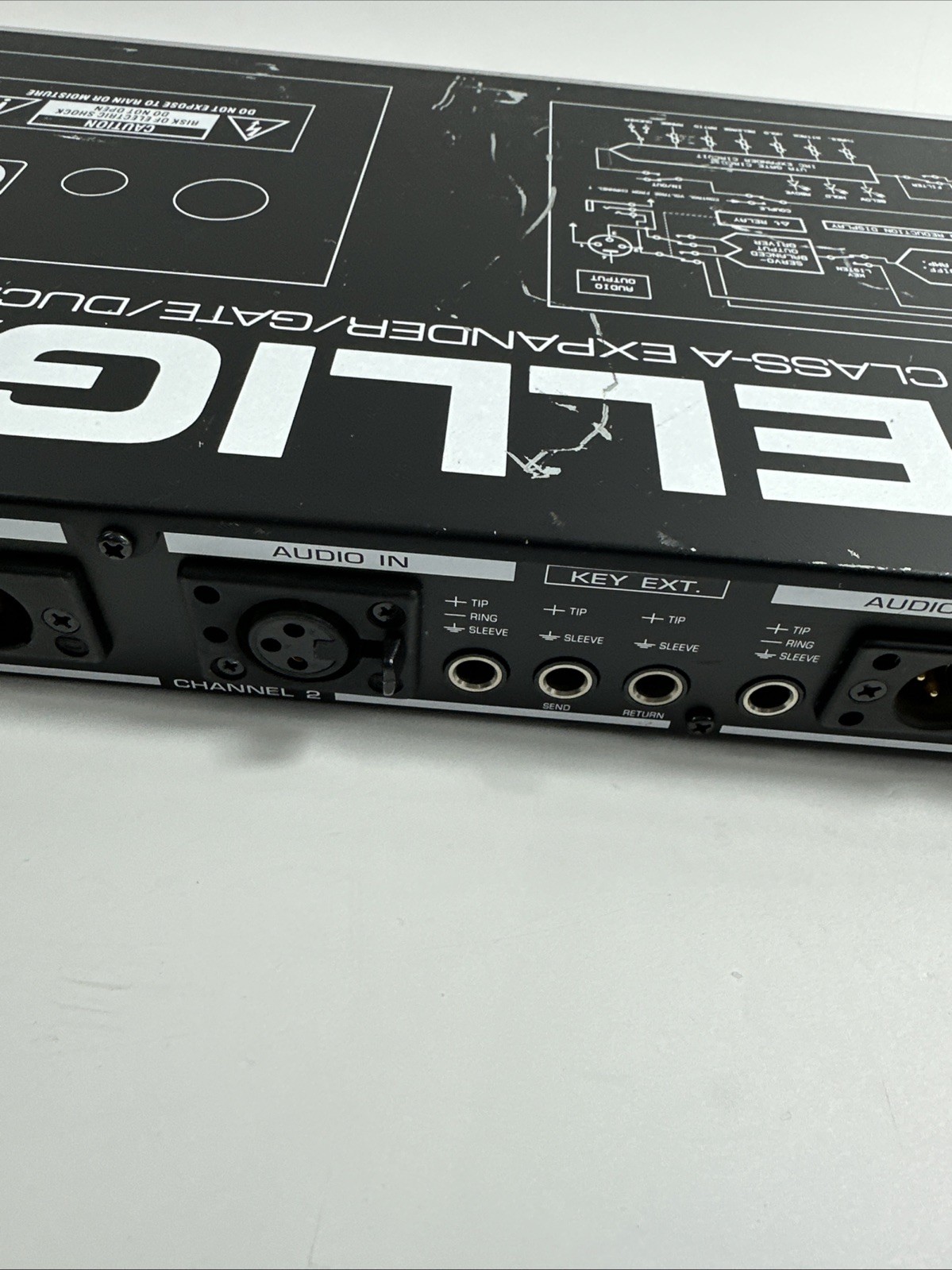 Behringer Intelligate XR2000 2-Ch Interactive Class-A Expander Gate Ducker