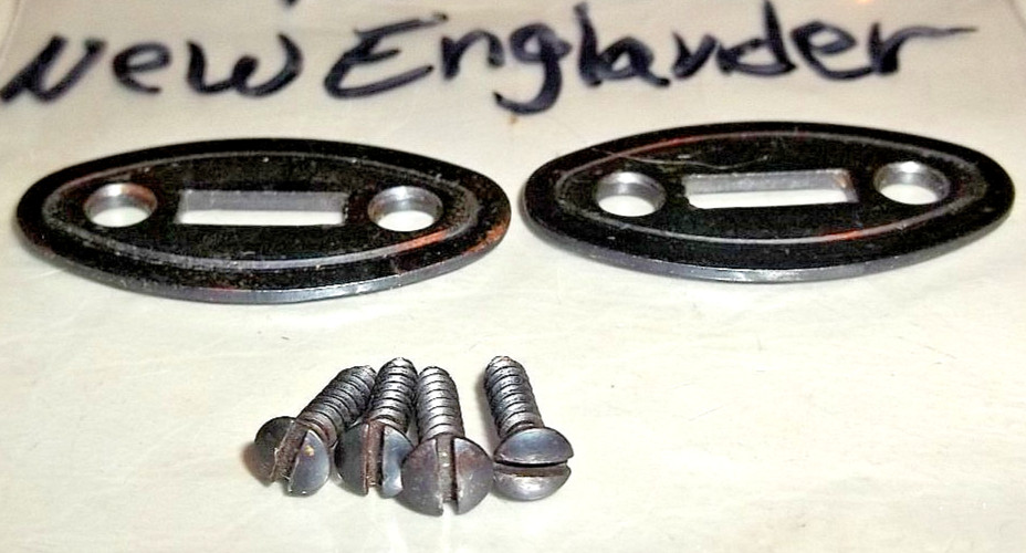 T/C Thompson Center .50 Cal. New Englander Escutcheon Plates And Screws FREE SH