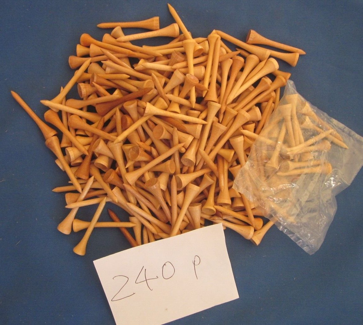 440 pcs WOODEN Golf Tees