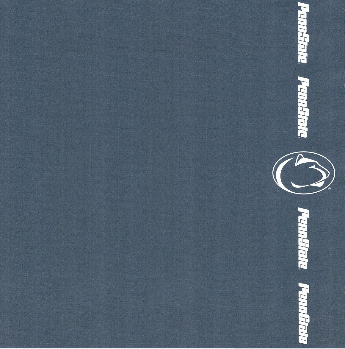 Penn State University Nittany Lions NCAA Scrapbook Paper 12x12" Sports Solution