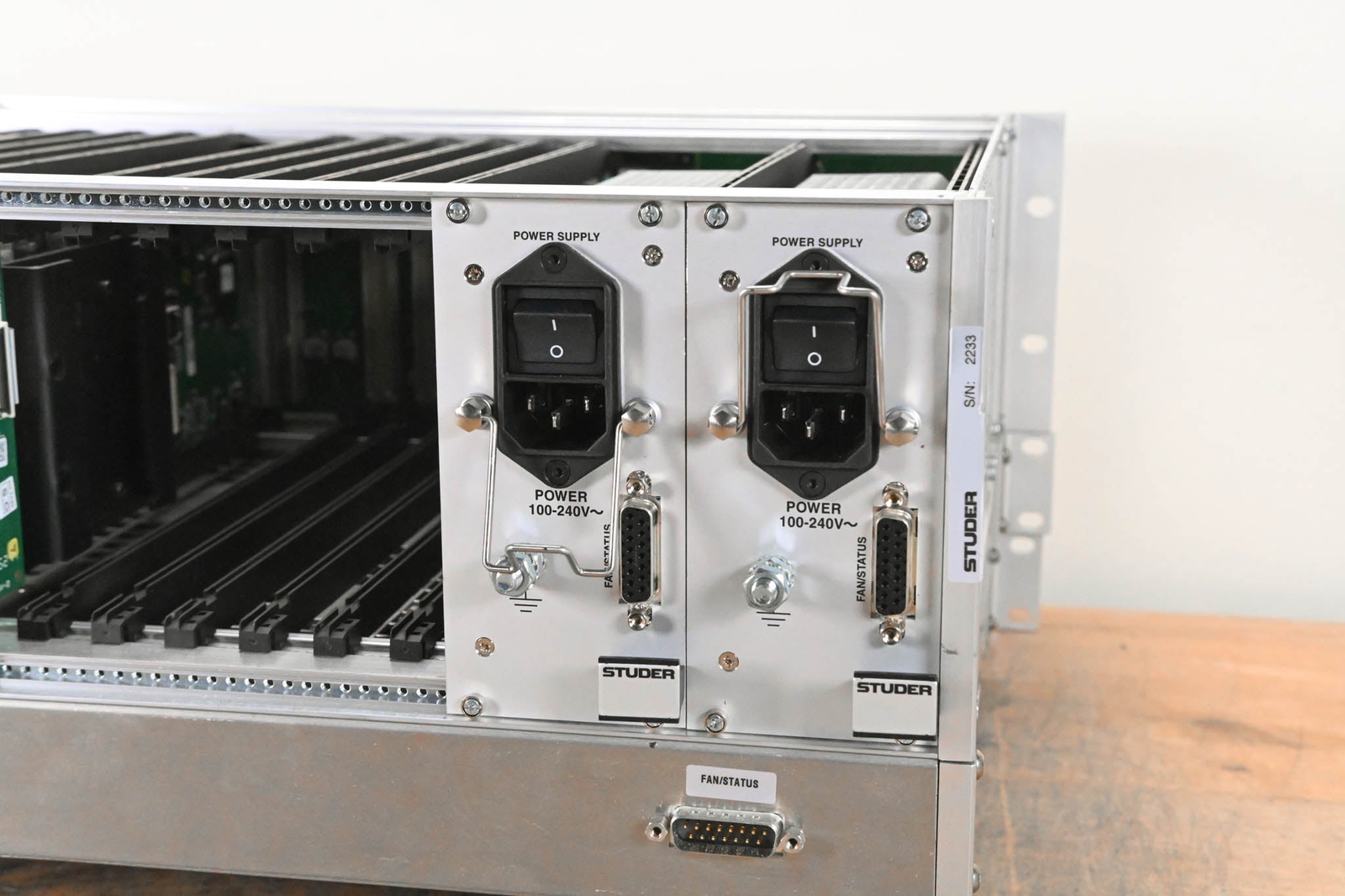 Studer D23m I/O System w/ A-Link HD Card, Fan Module, and Filter Module CG01BZN