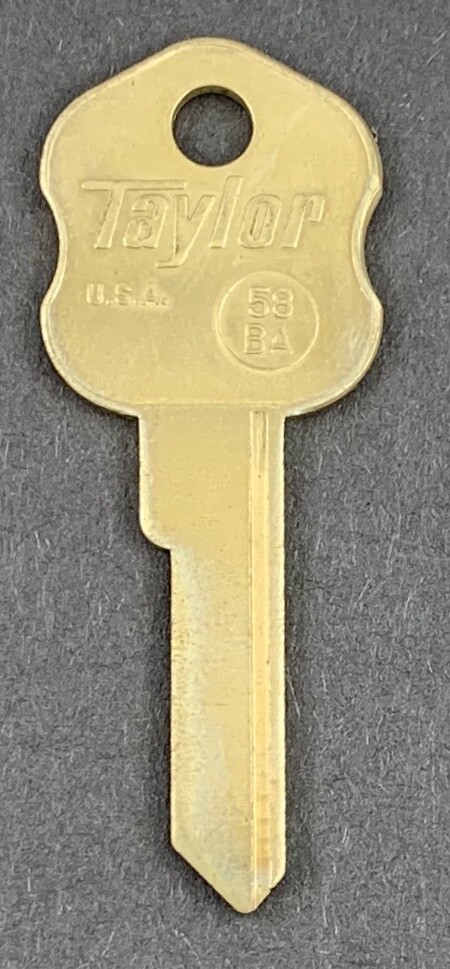 Lot of 2 or 5 Taylor 58BA SY6-NS Type Key Blanks for Kumahira Safe Deposit Box