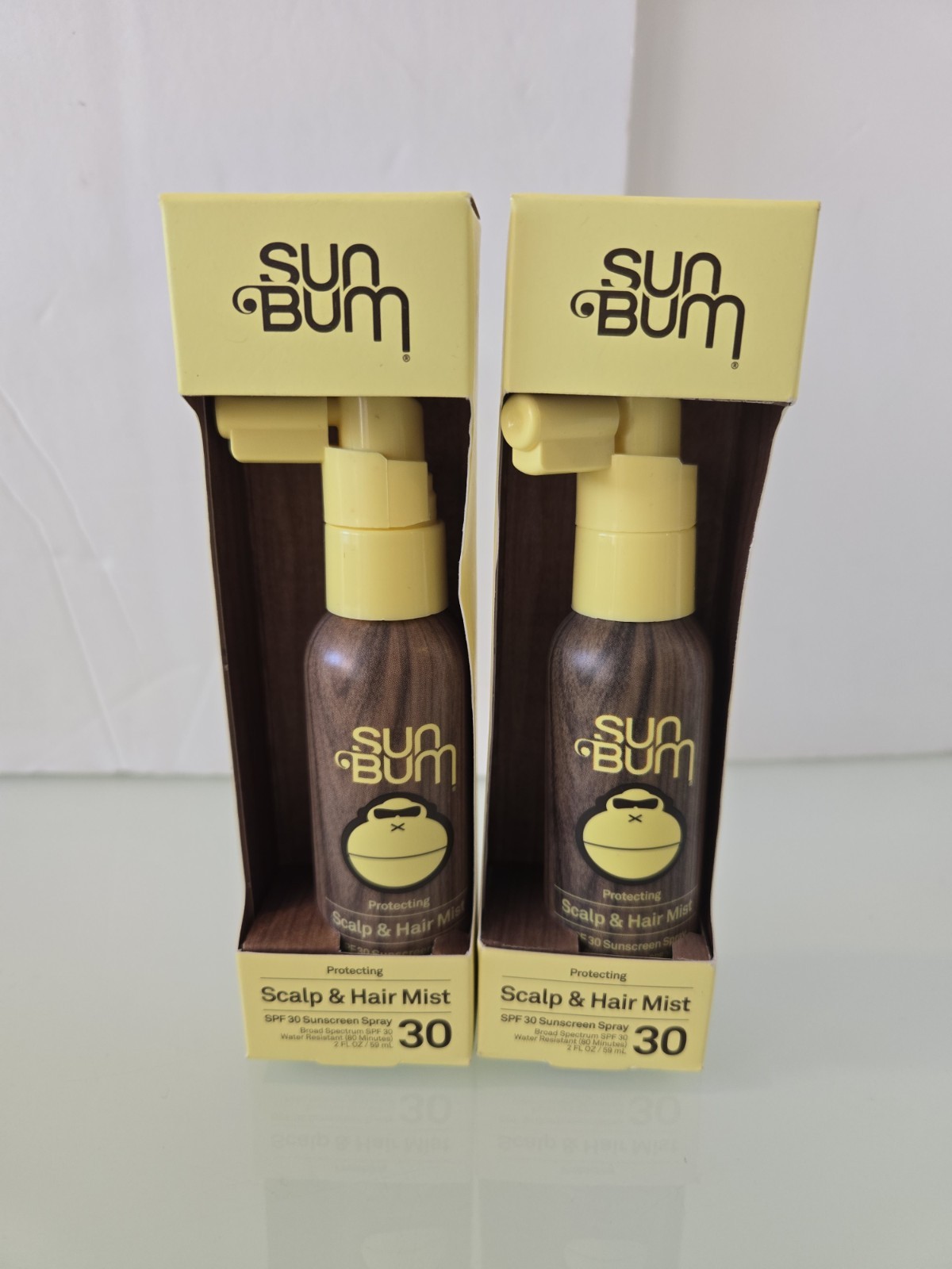 Sun Bum protecting Scalp & Hair Mist Spf 30 Sunscreen Spray(2pk) exp 10/27