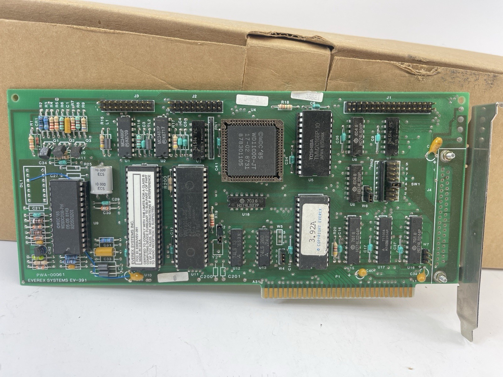 Western Digital ISA MFM Hard Drive Controller card??