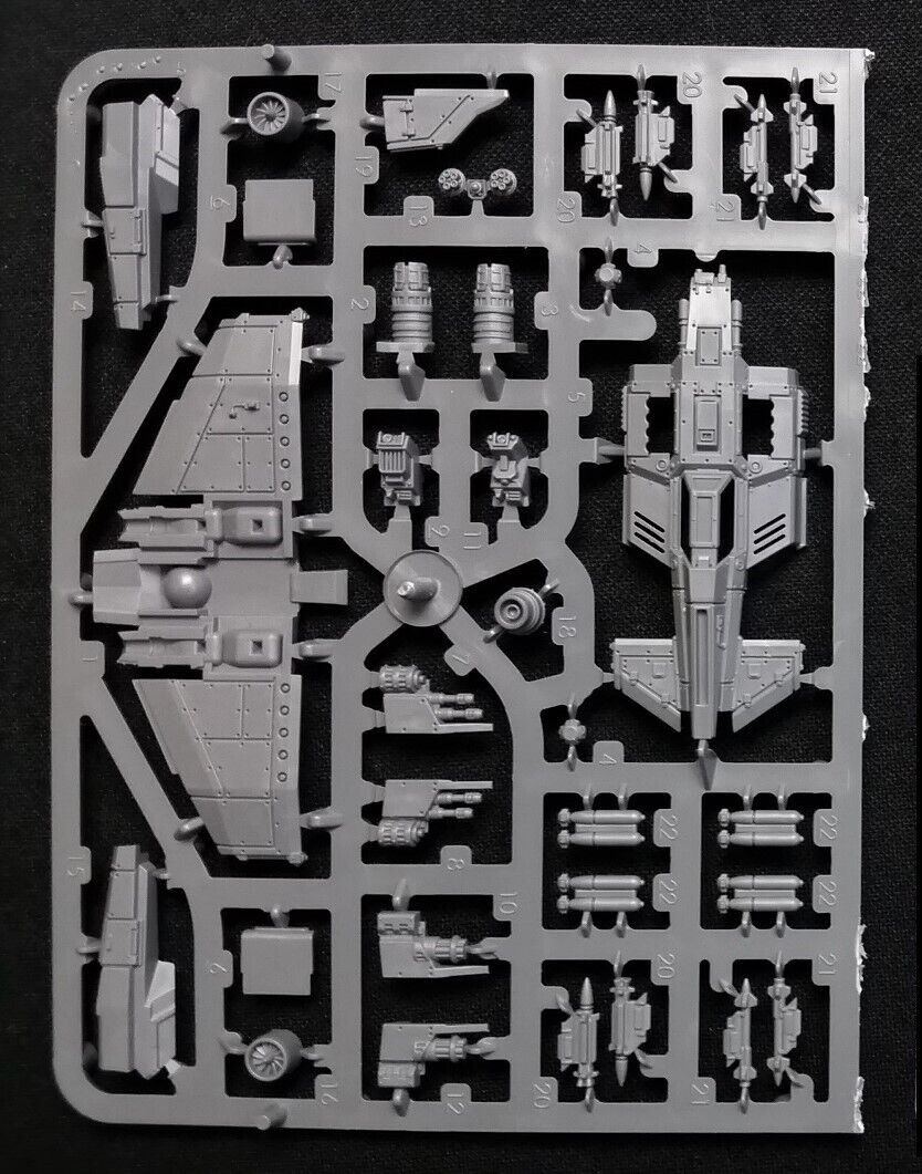1 Thunderbolt Fighter Legions Imperialis Squadron Warhammer Solar Auxilia