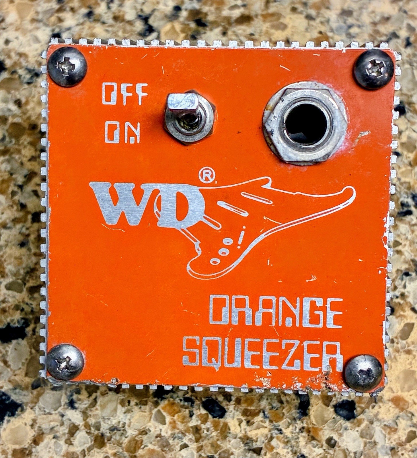 WD Orange Squeezer “Dan Armstrong” Compressor Guitar Effects Plug In Pedal