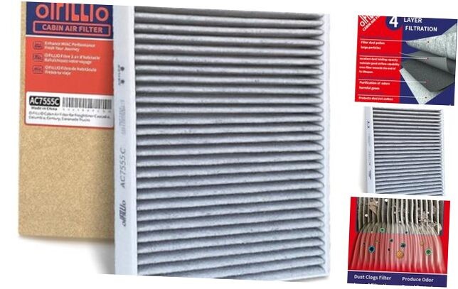 Cabin Air Filter for (2014-2019) BMW 320I 328I 328D 330I 335I 340I 428I 430I