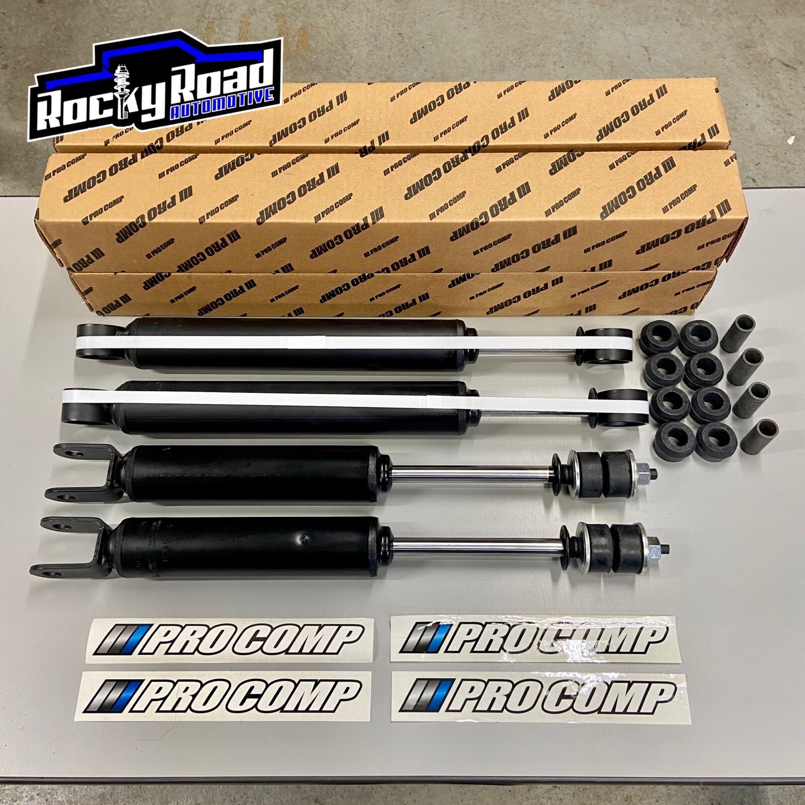Pro Comp 2-3” LIFT Shocks (4) for 2000-2006 Avalanche Suburban Tahoe Yukon 1500