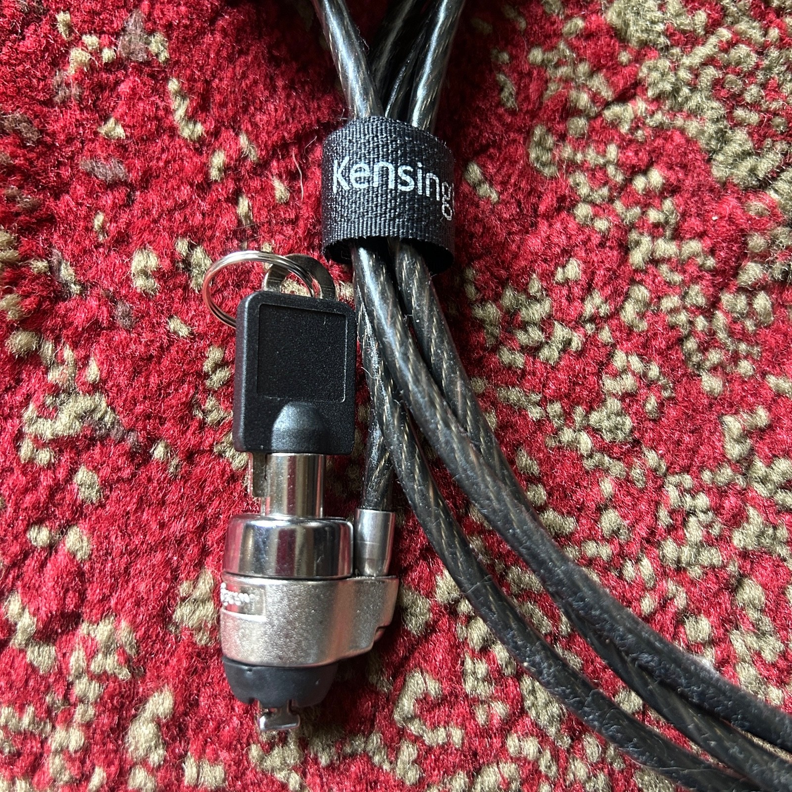 Kensington 6 Ft MicroSaver Alarmed Laptop Computer Peripheral Cable Lock K64196