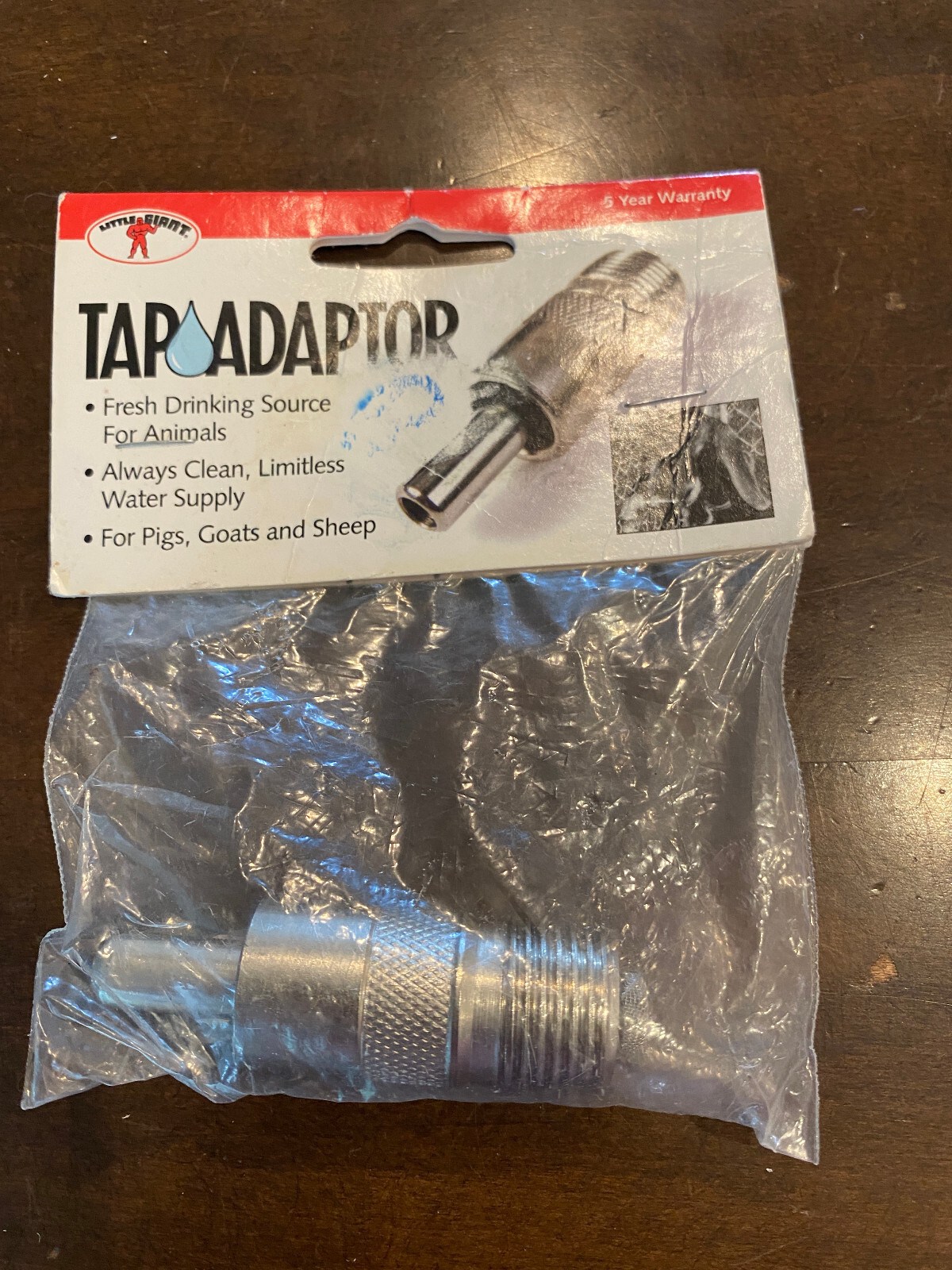 Little Giant Automatic Waterer Tap Adaptor Farm Animals | #TAP2 Pigs Goats Sheep