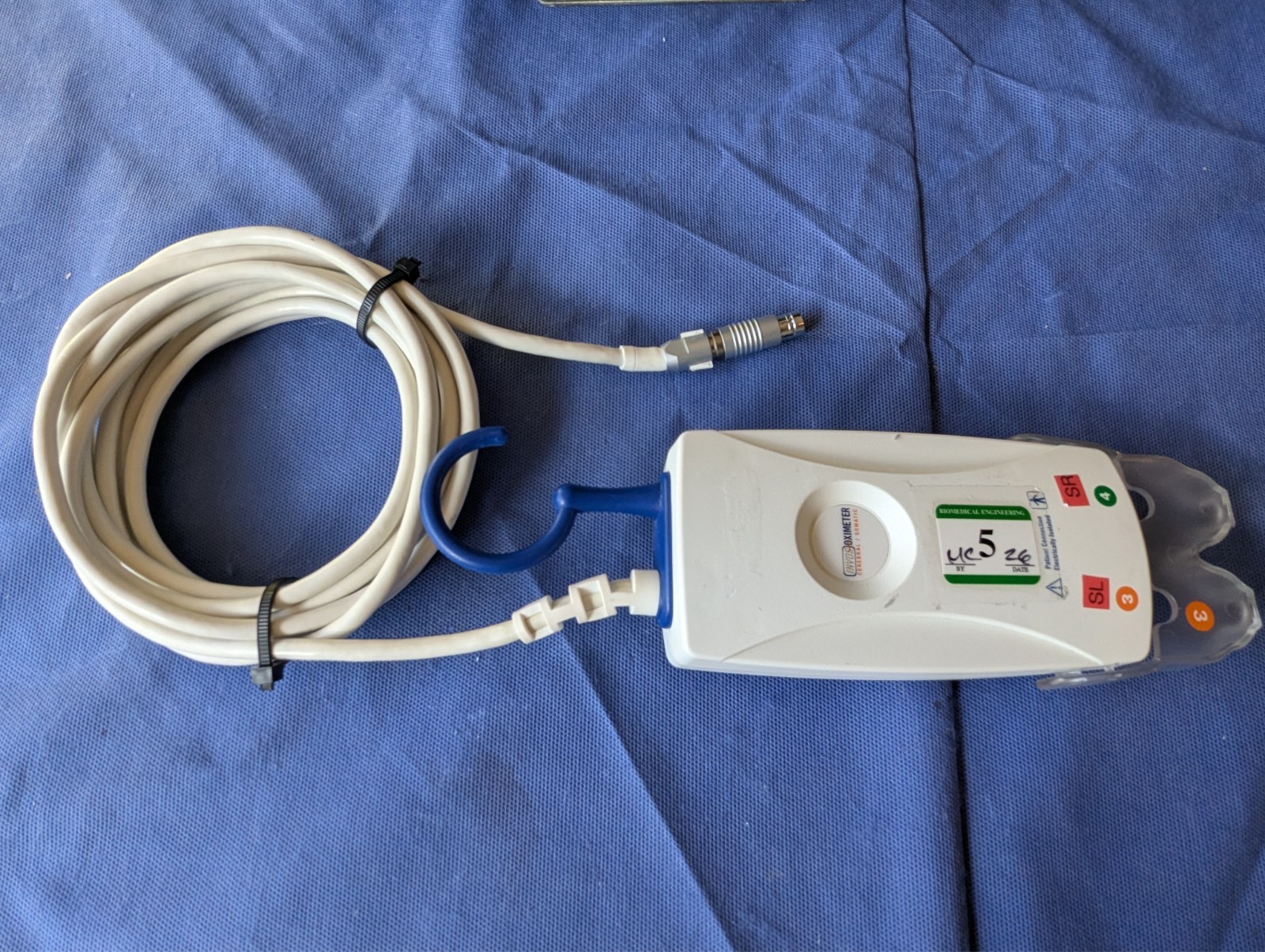 SOMANETICS 5100C INVOS Cerebral/Somatic Oximeter with Preamplifier
