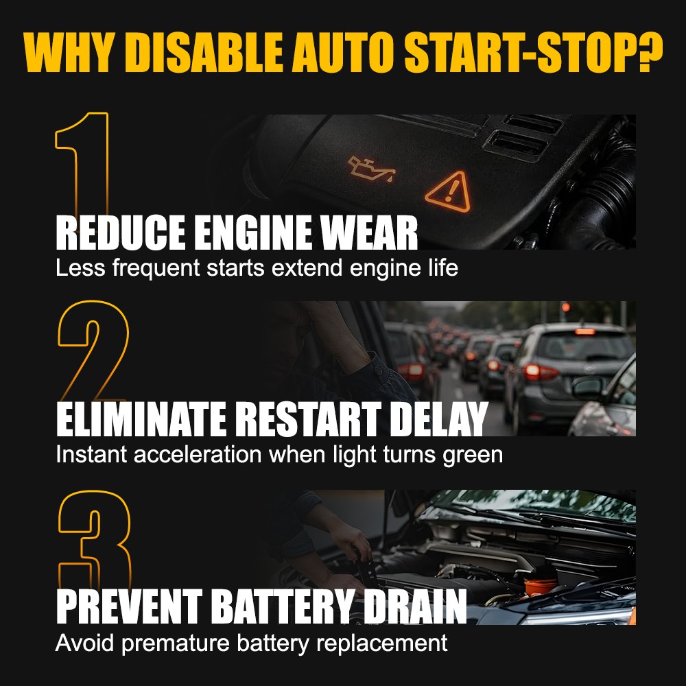 Auto Start Stop Disable Delete Eliminator Cable For Chevrolet Equinox Malibu