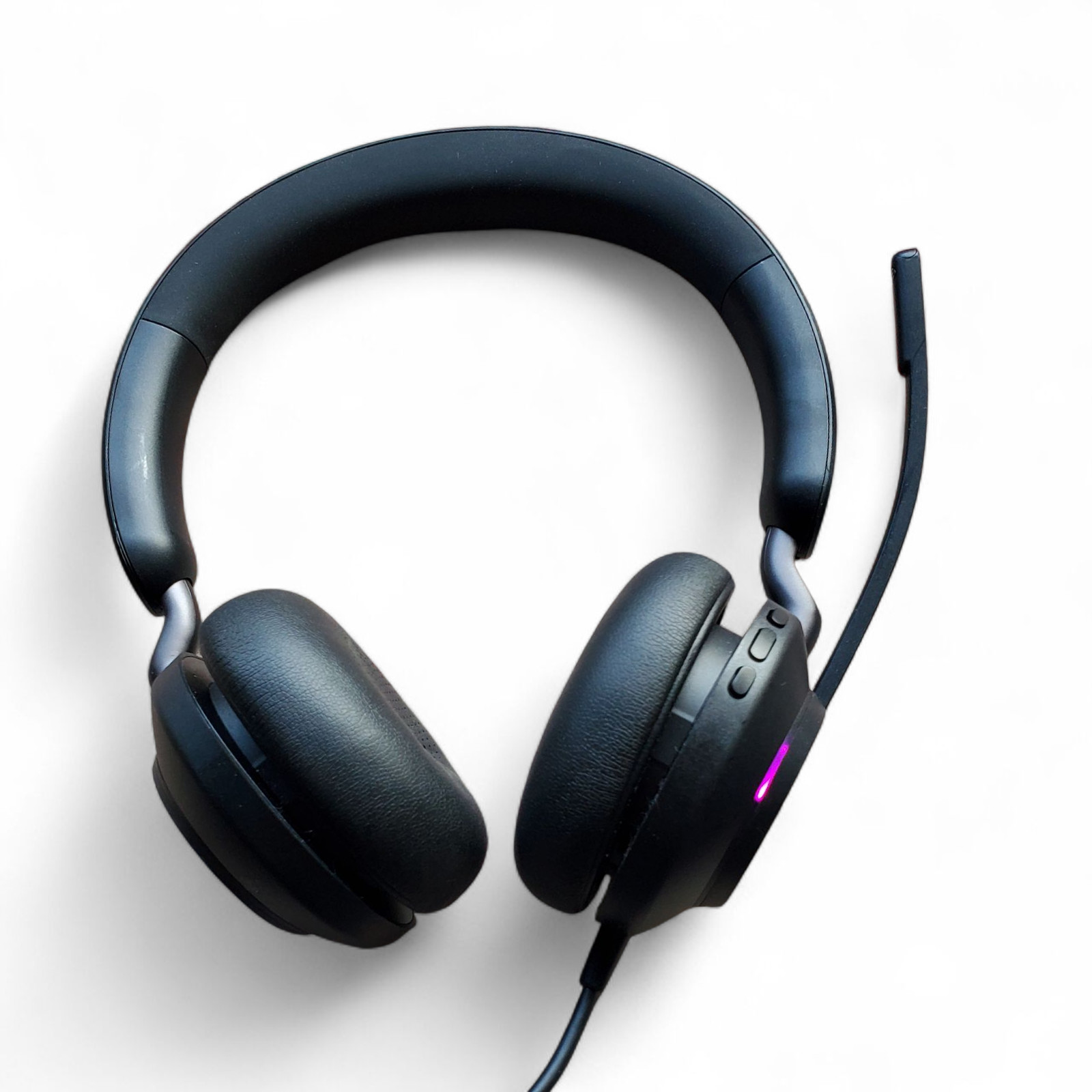 Jabra Evolve2 40 USB Wired Headset – Updated Firmware – Tested & Works