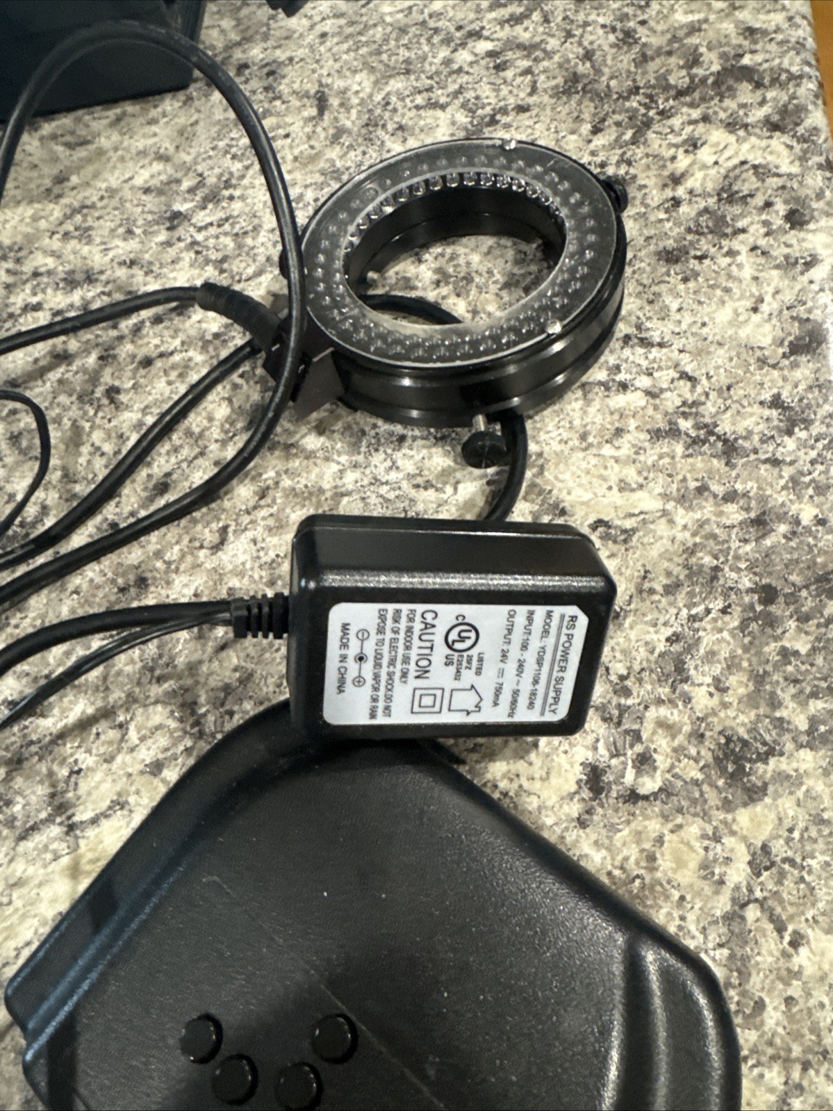 (Works) Luxo Microscopes By Unitron 18743 - Dimmable LED High Output Ring Light