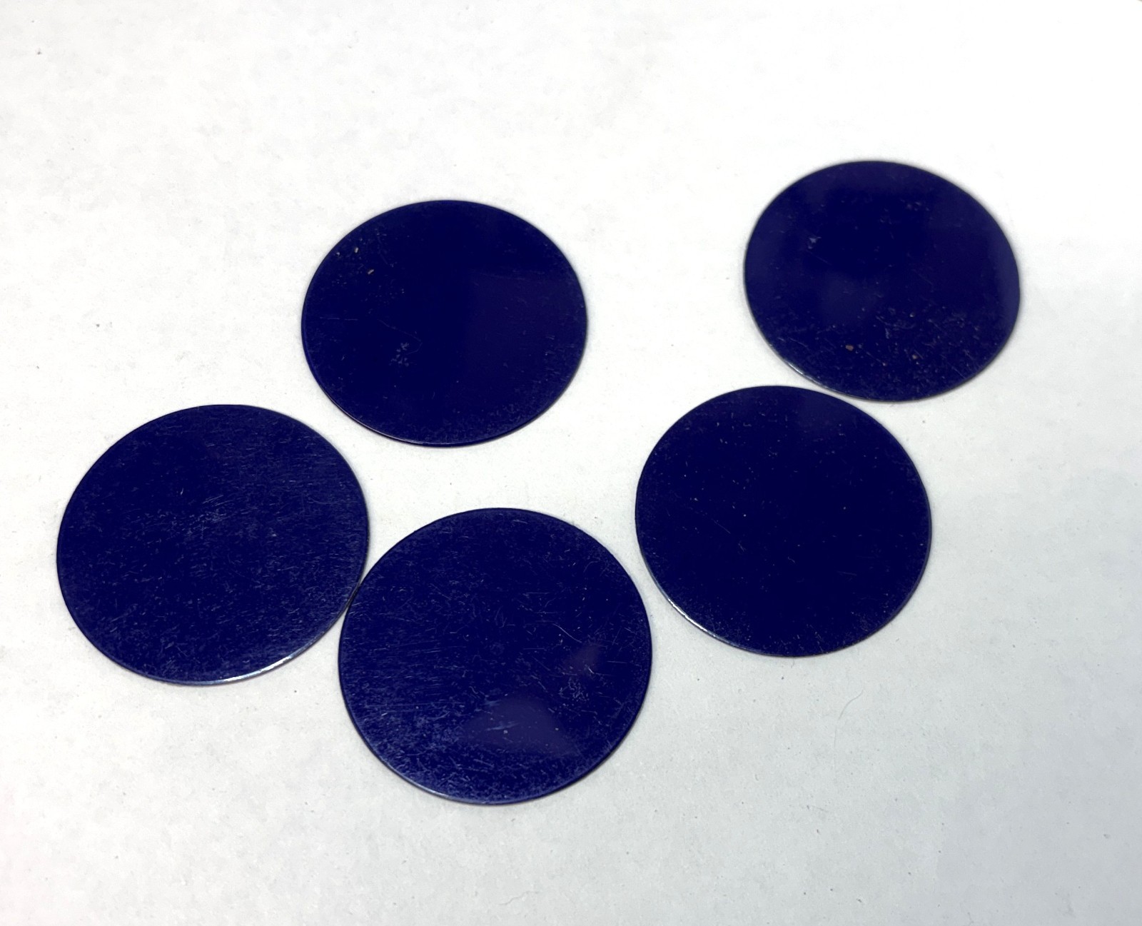 Blue Lens for GI Angle Head Flashlight Military MX-991/U 5-Pack  (E1)