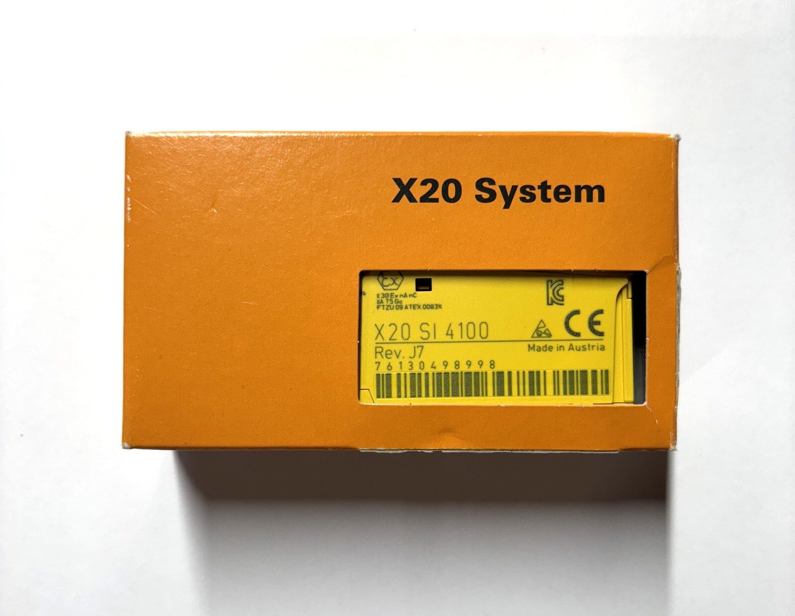 NIB B&R X20 SI 4100 BRX20SI4100 PLC SAFETY INPUT MODULE AUTOMATION CONTROL LOGIC