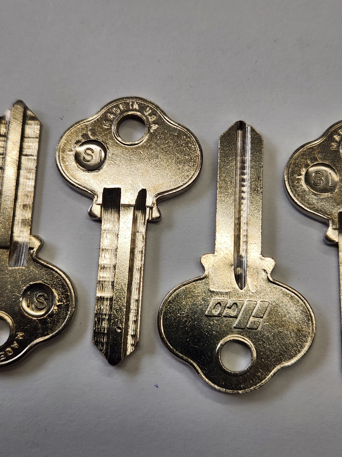 6 Ilco S1 Key Blanks (rm.2-oo)
