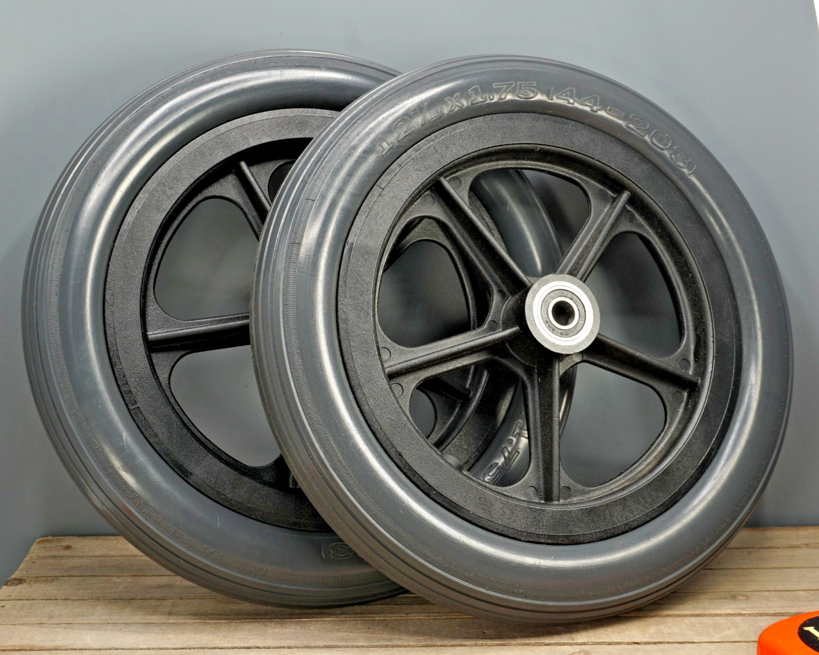 PDG Tires PAIR 12-1/2" x 1-3/4 1.75" PDG FUZE T-50 Wheelchair Parts