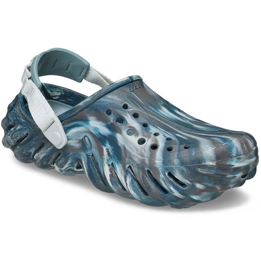 Crocs Echo Marbled Clog Black Sand / Multi Slip On Casual 208454-0LE Men’s US12