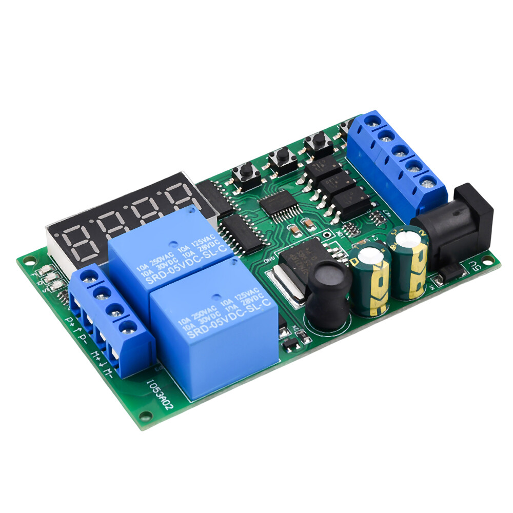 DC5-25V Cycle Delay Relay Module Motor Forward Reverse Start Stop Control Relay