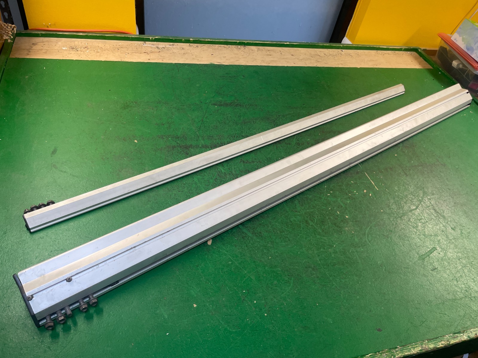 Ridgid TS3612 or TS3650 or TS3660 Table Saw Aluminum GUIDE RAILS