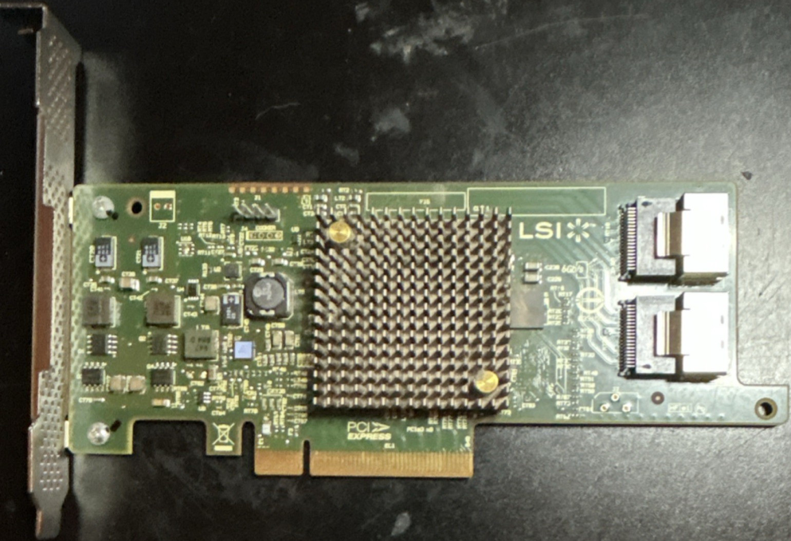 LSI SAS 9207-8i RAID Controller Card PCI Express 8-Port SAS
