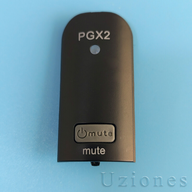 For Shure PGX2 Mic Microphone Wireless Control Switch Bezel Cover Shell & Button