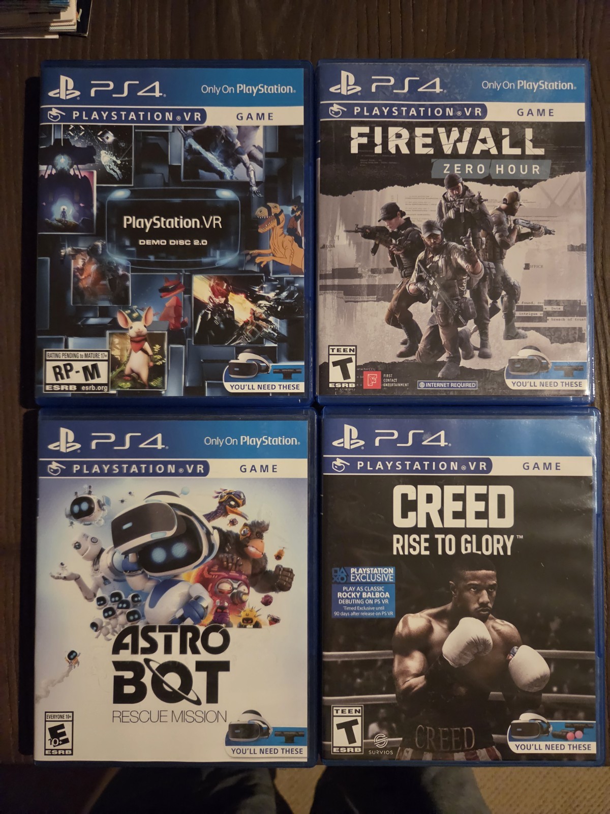 Sony PlayStation VR1 Headset, Camera, Move Controllers & Aim Controller & Games