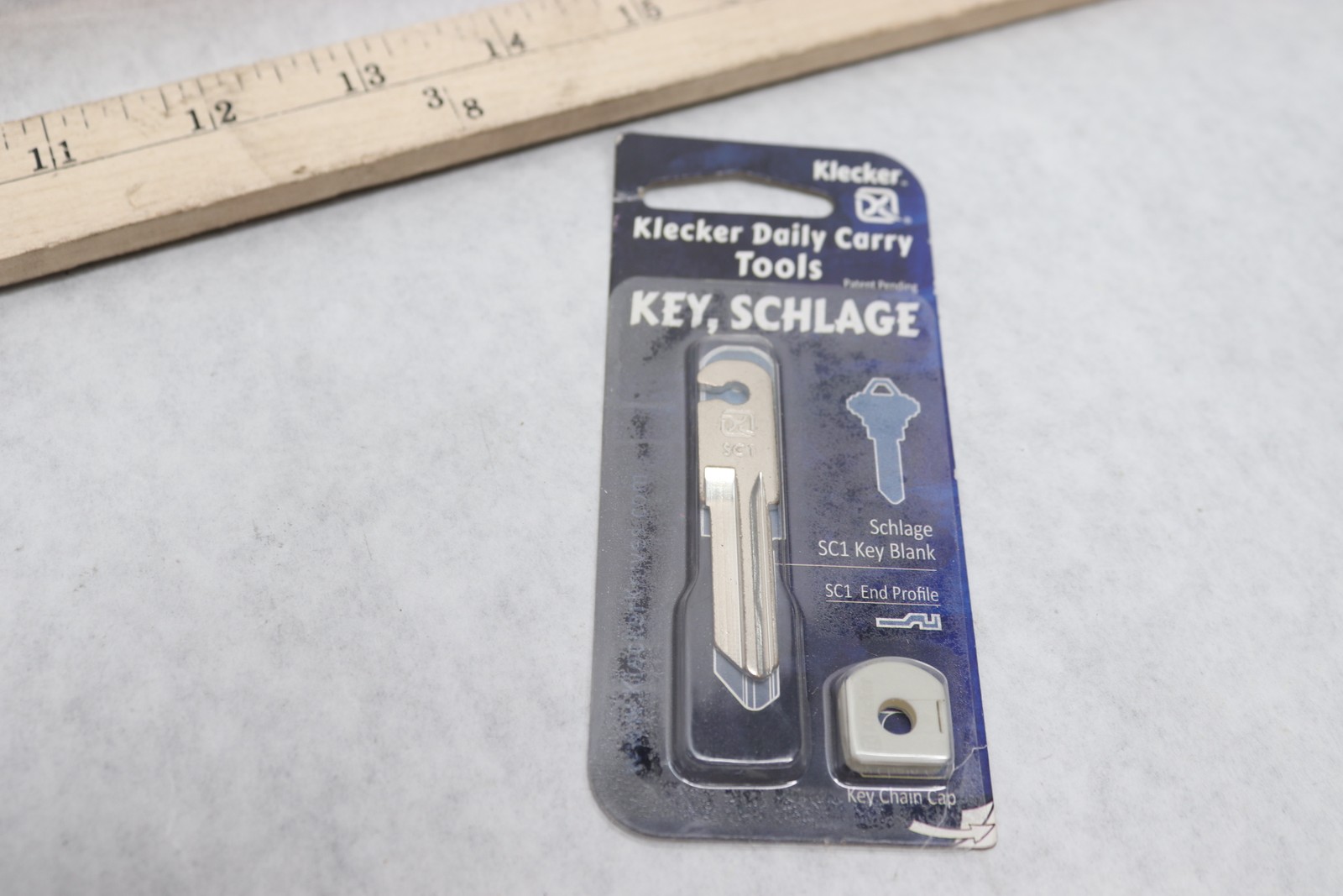 Klecker Stowaway Schlage Key Blank Stainless Steel STW-219